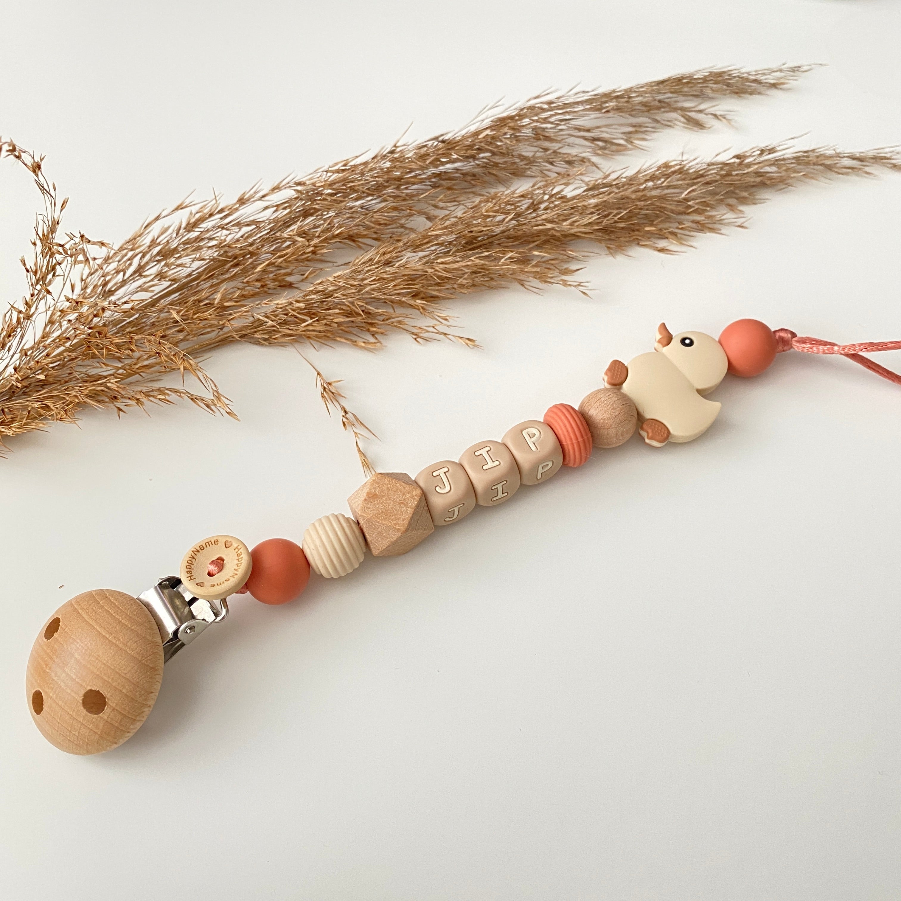 Speenkoord (met naam) Eend