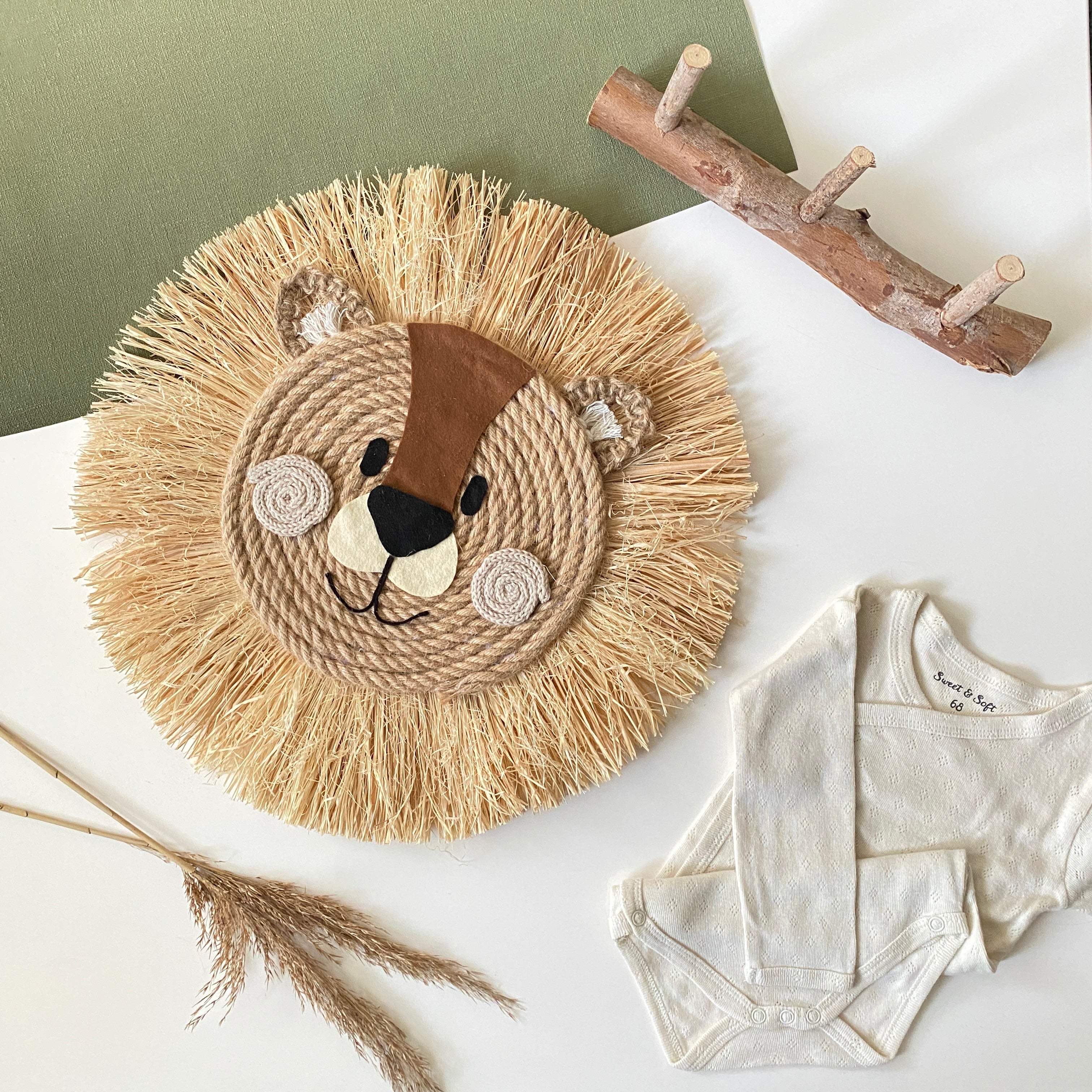 Wanddecoratie Leeuw Sam