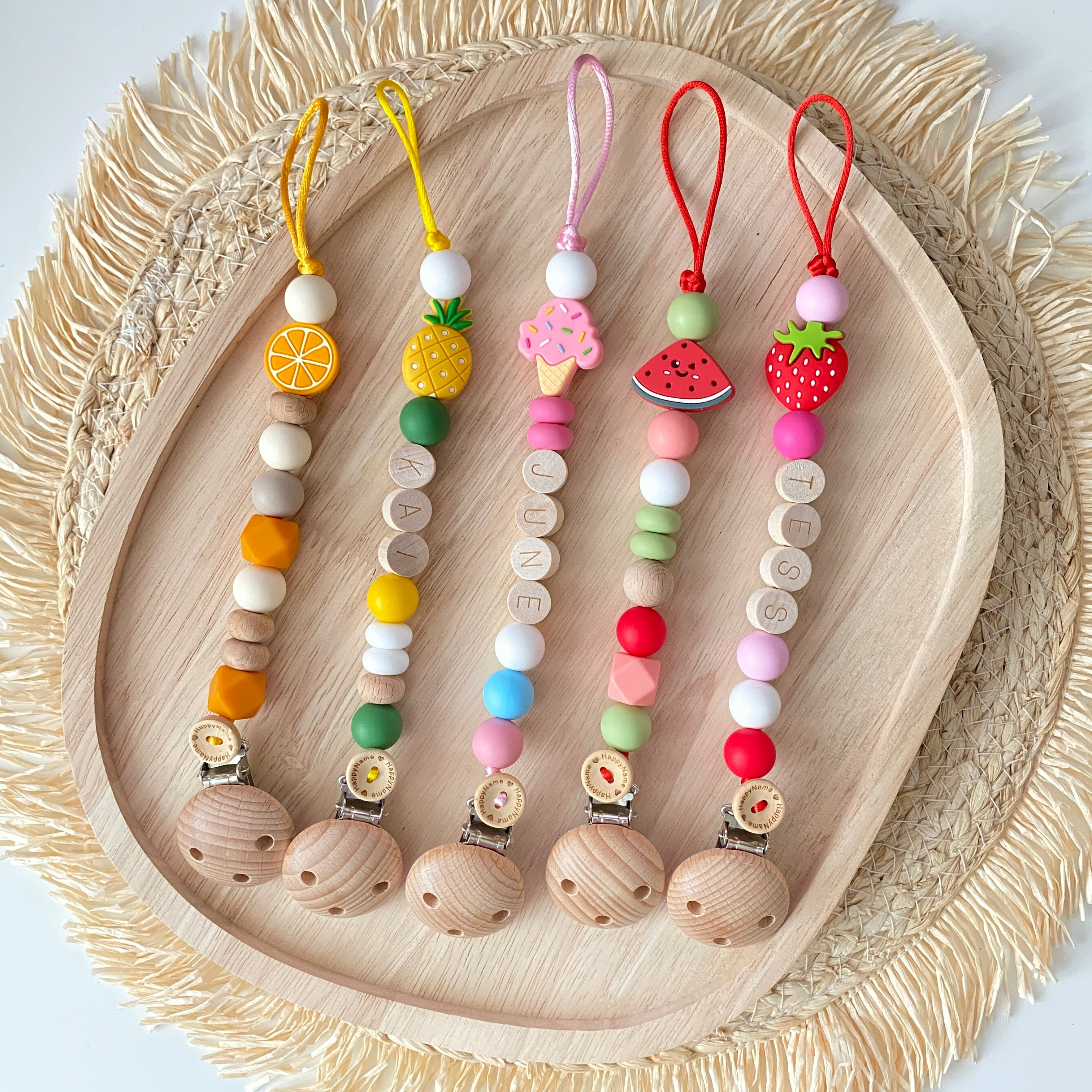 Speenkoord (met naam) Fruit
