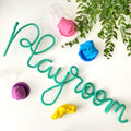 Naamhanger Grote letters