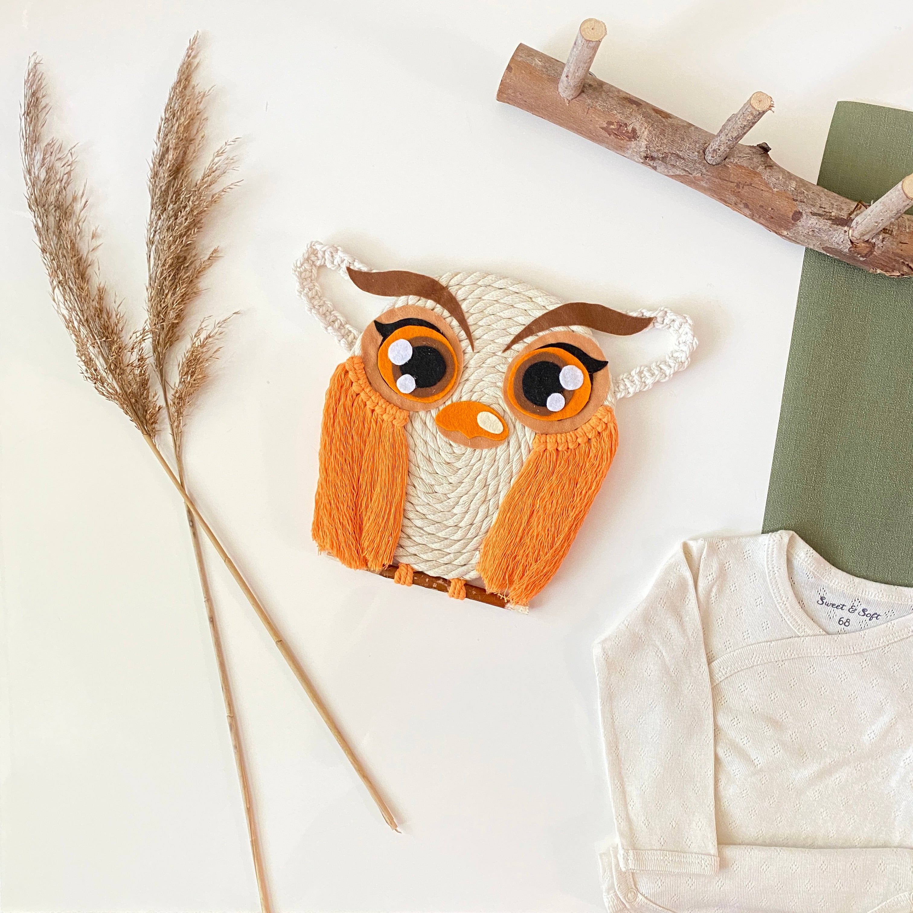 Wanddecoratie Uil Sofie