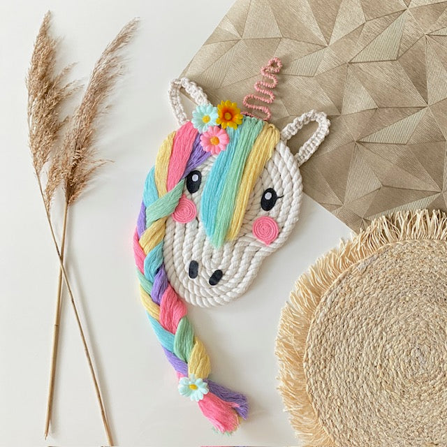 Wanddecoratie Unicorn Charlie