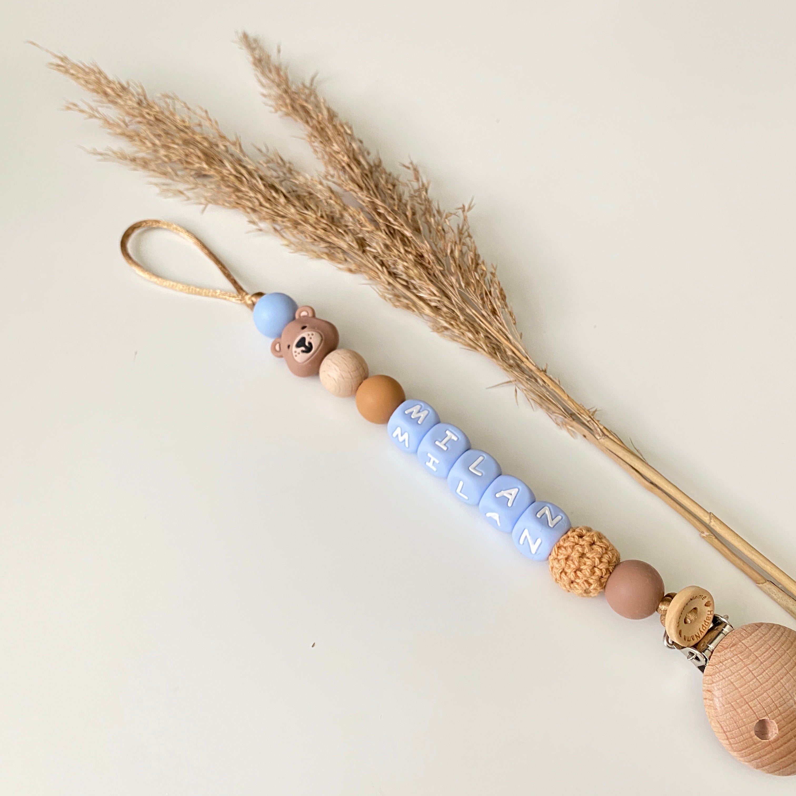 Speenkoord met naam Beer