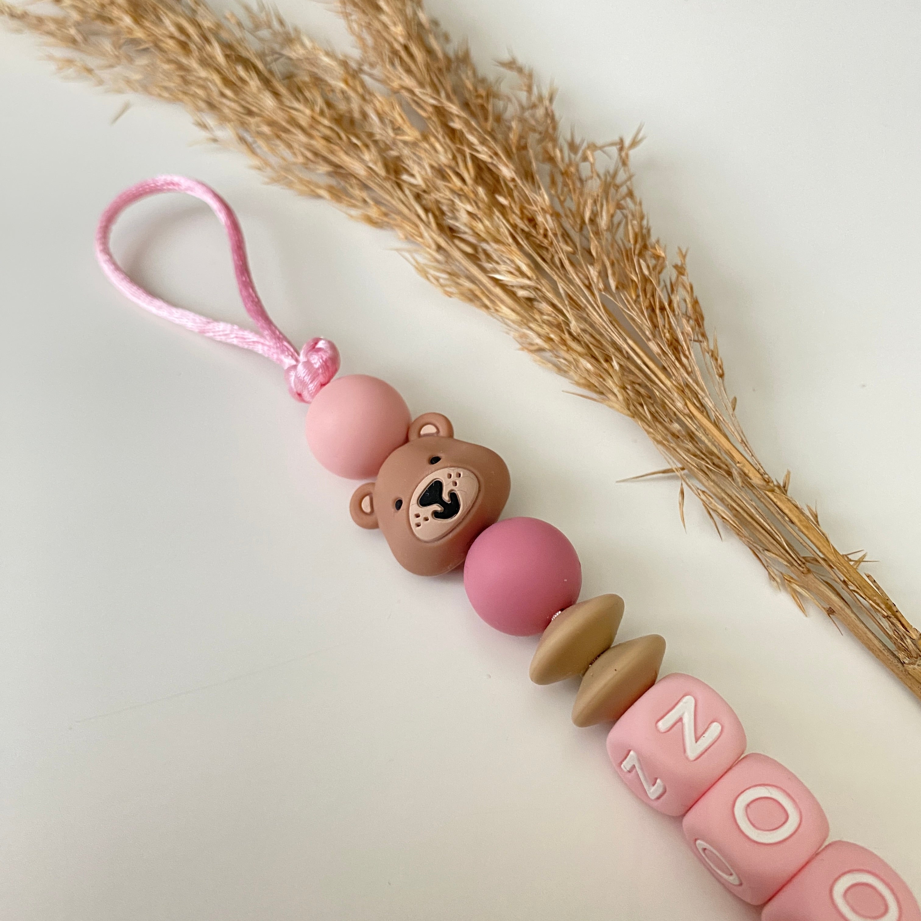 Speenkoord met naam Beer