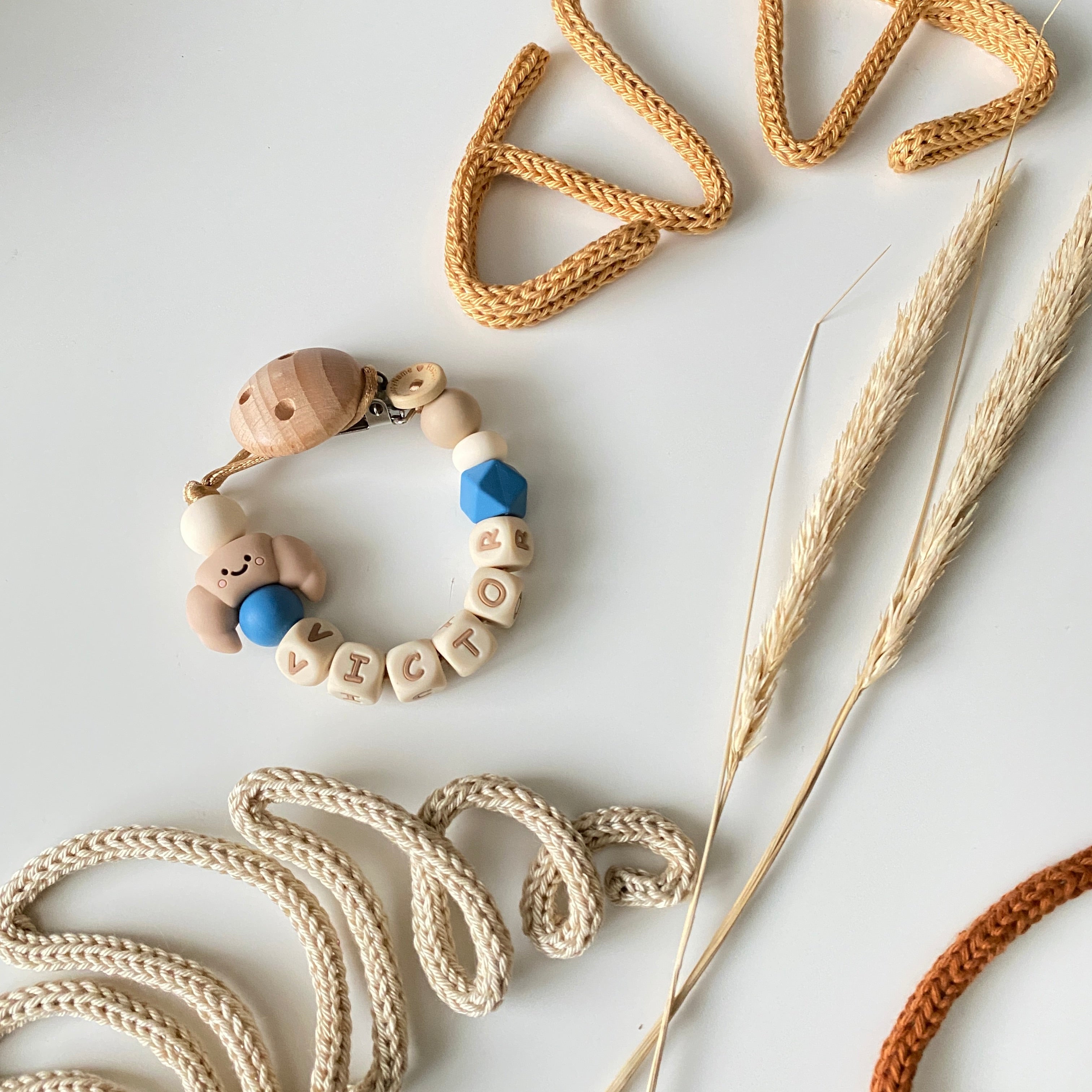 Speenkoord (met naam) Croissant