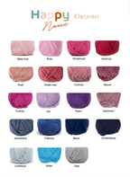 Naamhanger gemixte kleuren